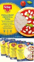 [bb 05/10/2026] 4 New 2-Packs Schar Gluten Free Pizza Crusts, Non GMO and Vegan, Quick and Delicious Parbaked Pizza Crusts, Individually Wrapped 4 Packs of 2 x 150g Each
