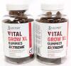 [exp 05/2026] 2 New Vital Grow XL Gummies EXTREME, Beet Juice + Vitamin B12 + Folic Acid, 60 Gummies Each