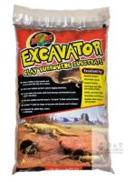 New - Zoo Med Excavator Clay Burrowing Substrate , 10lb Bag . Reptile Digging Clay