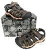 New Size 10.5 Men's Nortiv 8 Closed Toe Athletic Sport Sandals Water Shoes Lightweight Non-Slip Hiking Walking Beach Swim Quick Dry Fishermen Sandale Homme Ridge - 2