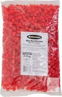 New MCCORMICKS - Mini Red Berries - Gummies - Bulk Candy, 2.5 Kilogram