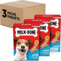 3 New MILK BONE for Small Dogs, Made With Real Chicken, 800g Each [ bb MA/24/2027]