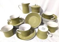 Vintage Mikasa Duplex Dish Set #D3400 by Ben Seibel. Made in Japan.