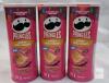 [BB 2026 MA 14] 3 Pringles Sweet Chili Sauce Flavor Chips .