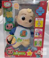 CoComelon Boo Boo JJ Interactive Plush Doll, Lights & Sounds, Bandages, 12 Inch, 2+ Years