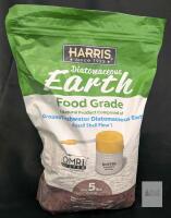 [See Desc] New Harris Diatomaceous Earth Food Grade, 10lb w/Powder Duster