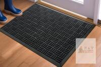 New - Mibao Heavy Duty Durable Welcome Mat for Outdoor / Indoor, Dirt Trapper Waterproof Super Absorbent Door Mat for Entryway Outside Patio Porch, 30"&times;18" , Black