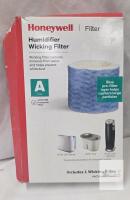 Honeywell Humidifier Wicking Filter A (HAC504PFC), Antimicrobial, Multiple Models Compatible