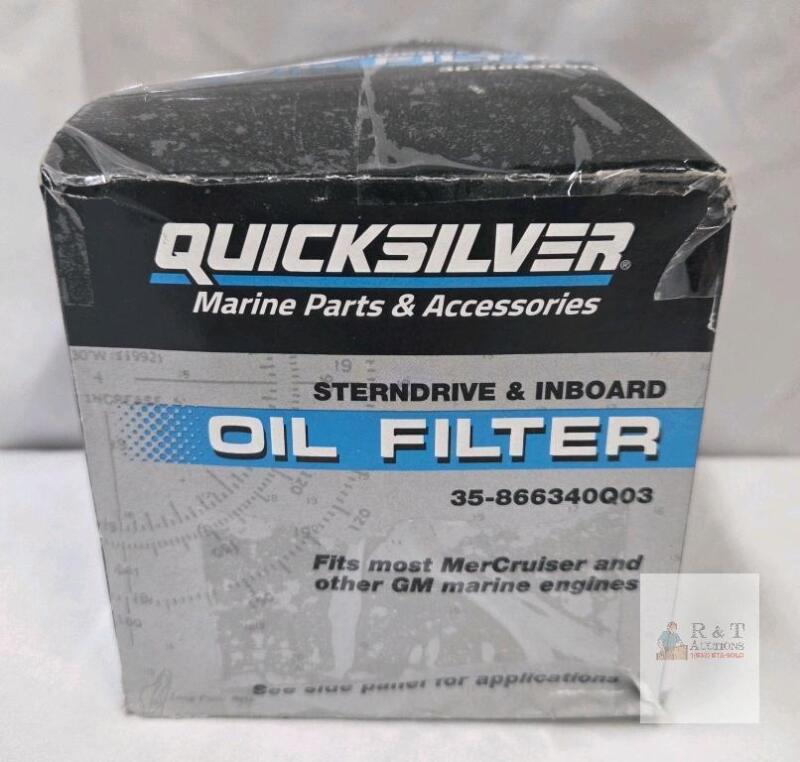 Quicksilver 35-866340Q03 Oil Filter for MerCruiser Sterndrive & Inboard Engines