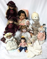 Vintage Doll Collection: Includes 25" Tall Reliable Doll with "Sleepy " Eyes.