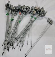 57 New 12" djustable cable Clamps .