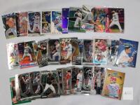 2020s Baseball Card Lot: Card Mix w/ Rookie, Parallel & Insert Stars, Diamond Kings, Sleeved