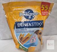 bb 2026 Pedigree Dentastix Dental Dog Treats, Daily Original, Small Breed, 55 Sticks, 1.54 lb Value Pack