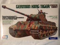 New Tamiya German King Tiger Porsche Turret 1:35 Scale Model Kit