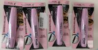 4 NEW wet n wild Mega Volume Waterproof Mascara Very Black C157A, 0.21 fl oz, Sealed, Full Spiral Brush