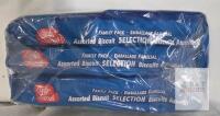 bb 2027 3 packs Lady Sarah Assorted Biscuit Selection Family Pack, 400g (14.1 oz), Includes Chocolate Cream, Custard Cream, Nice Biscuits, Malt Flavoured Biscuits