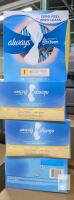 4 packs Always Infinity FlexFoam Sanitary Pads, Regular Flow, Size 1, Unscented, 50 Count, With Wings