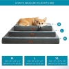 New Bedsure Memory Foam Dog Mat - 29"x18"X3" - 5