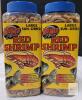 2 New Zoo Med Large Sun-Dried Red Shrimp for Tropical Fish & Aquatic Turtles , 142g Containers
