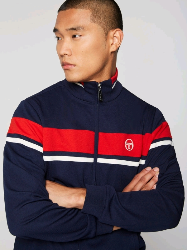 New Sergio Tacchini Track Jacket Size L