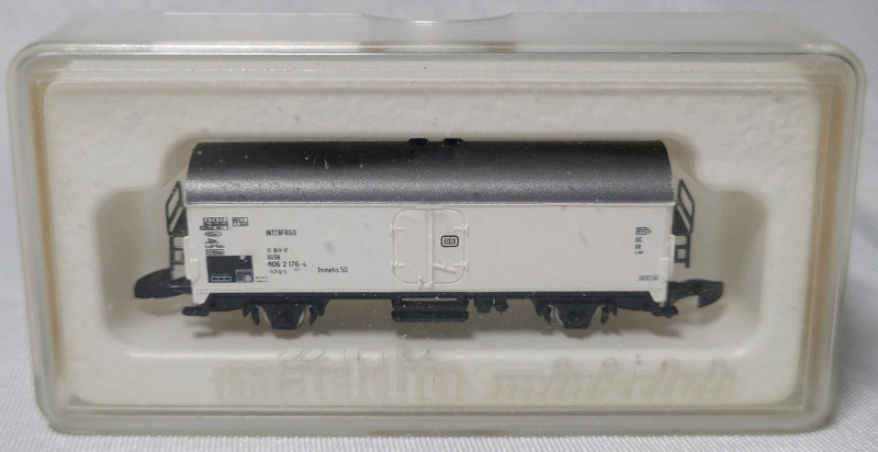 Marklin Mini-Club Z Gauge DB Refrigerated Wagon Toy Train Car , # 8600