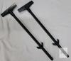6 New 1.5ft (18") Yard Sale Sign Stakes (black) - 2