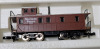 Marklin Mini-Club Z Gauge Southern Pacific Caboose Toy Train Car , # 8640 - 2