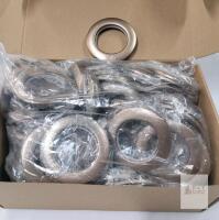 New - 50-Pack Curtain Grommet Inner Diameter 1-9/16"(40mm) Curtain Eyelet Rings Grommet Curtains Grommets Kit for Casement Eyelet