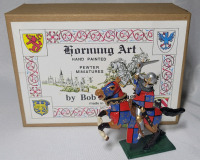 Hornung Art ' Charles D'Albert ' Hand Painted Lead Miniature