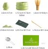 New OKUYOSHI Matcha Whisk Set - 7 PCS Japanese Household Matcha Tea Kit for Tea Lovers (Speckled Green) - 2