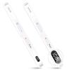 2-Pack New WILLED Under Cabinet Lights Rechargeable, Battery Display, 60-LED Touch Light Bar, Motion Sensor Light Indoor, Battery Operated Closet Lights Wireless . Measures 9.5" long