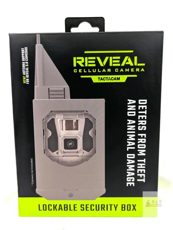 New Tactacam REVEAL Cellular Camera Lockable Security Box Gen 3.0 - RV-SB-V3 (Security Box Only, Camera Not Included)