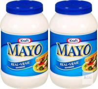 [bb 06/22/2026] 2 New Kraft MAYO Real Mayonnaise, 890ml ea