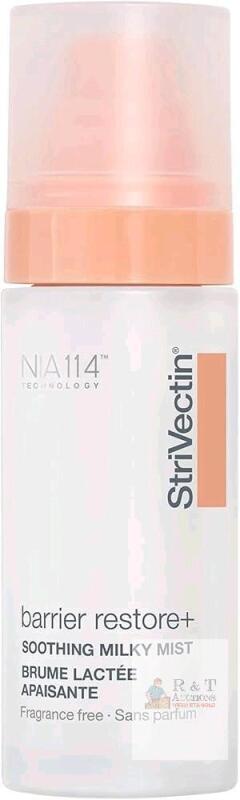 New StriVectin Barrier Restore + Soothing Milky Face Mist with Ceramides + Hyaluronic Acid, Hydrating, Skin-Calming, Fragrance-Free, Spray-On Bottle