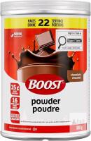 [bb dec/2026] New BOOST Instant Breakfast Powder, Chocolate, Drink Mix with Protein, Fibre, Calcium, Vitamins & Minerals, Add to Whole Milk or Smoothies, Recyclable Canister, 22 Servings, Kosher, 880 g