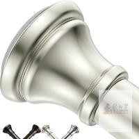 Nickel Shower Curtain Rods, 18-72 Inches,