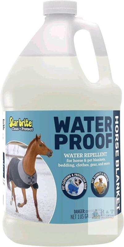 New Star Brite Waterproof Spray for Horse Blankets & Pet Clothes / Bedding - 1 Gallon