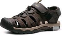 New Size 11 Men's Nortiv 8 Closed Toe Athletic Sport Sandals Water Shoes Lightweight Non-Slip Hiking Walking Beach Swim Quick Dry Fishermen Sandale Homme Ridge