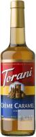 [bb 2028] New TORANI Cr&egrave;me Caramel Flavour Syrup, 750ml