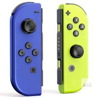 New 3rd Party Replacement Joy Cons, Compatible with Switch, Wireless Switch Controllers Left and Right Support Vibration/6-Axis Gyroscope/Screenshot and Wake-up Function (Blue and Yellow)