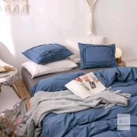 New KING Size Athpalia Duvet Cover Set 3 Piece - 100% Cotton 104 x 90 Inches Queen Size Duvet Cover Set with Zipper Closure and 2 Pcs Pillowcases ( 20"W x 36"L) Blue