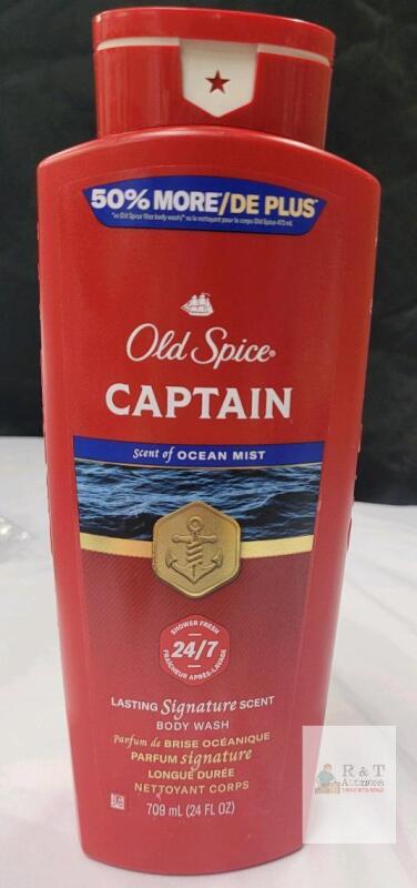 New - Old Spice Ocean Mist Body Wash , 709ml Bottle