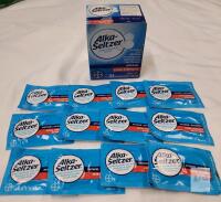 24-Packs New Alka-Seltzer Tablets . 24 packs , 2 per pack . BB 2028