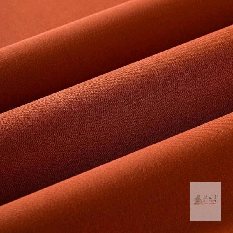 New RUST Wooqu Book Cloth, Fabric Surface and Paper Backed, Easy to Use, Strong, 17x29&rdquo;, for Book Binding