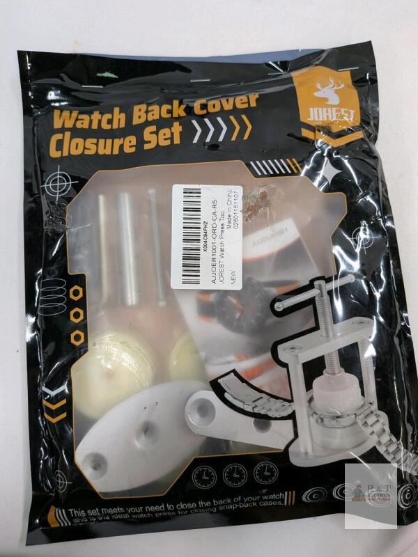 JOREST AJJOER1001 Watch Back Cover Closure Set with Assembly Mold