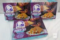 feb 2026 Taco Bell Crunchy Taco Cravings Kit, 12 Crunchy Shells, Mild Sauce & Seasoning, 8.85 oz