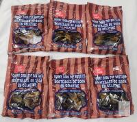 6-Packs New Lady Sarah Gummy Soda Pop Bottles . 120g bags . No best before date