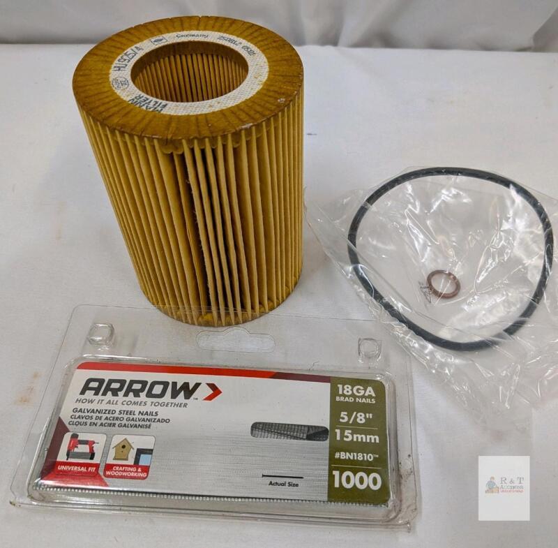 MANN-FILTER HU 925/4 x Cartridge Oil Filter Kit for BMW 3, 5, 7 Series, Z3, Z4
