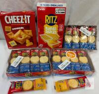 (dates 2025-27) Ritz Handi-Snacks 10-Pack, Cheez-It Original 200g, Ritz Snackwiches Cheese Crackers Assortment