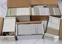 1988 - 2015 Topps & UD MLB Baseball Trading Card Singles , 1200+ Trading Cards